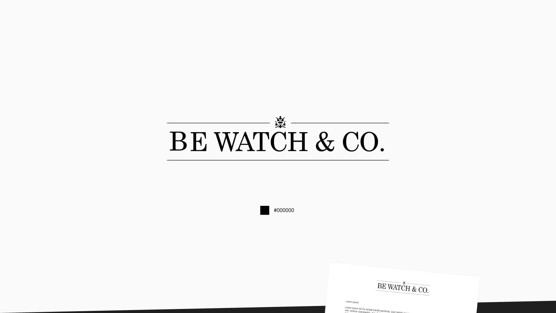 BE WATHC & CO